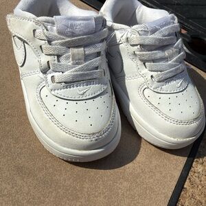 Nike Kids' White Low-Top Sneakers